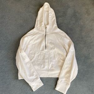 CRZ Yoga White Quarter Zip